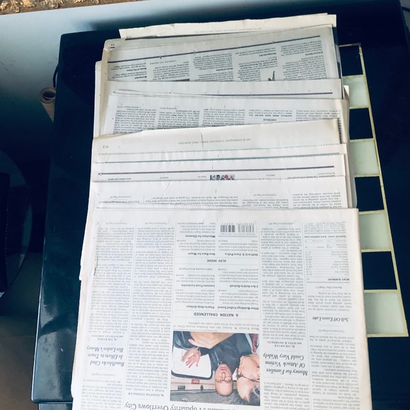 9/20/2001 The New York Times - Picture 4 of 6